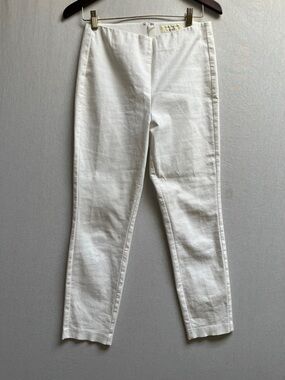 Rag & Bone New York White Women's Slim-Fit Pants Sz 10